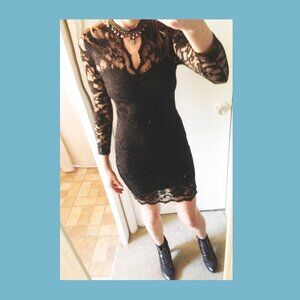 Lace mini dress  elegant  New